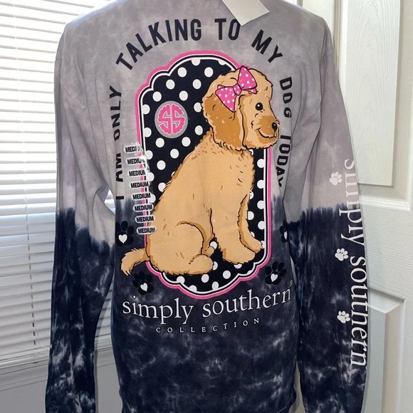 Simply Southern Gray Logo Shirt - Picture 4 of 5